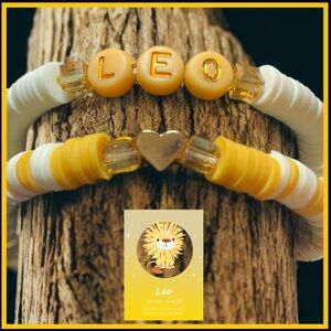Zodiac - LEO bracelet set ( New Handmade )